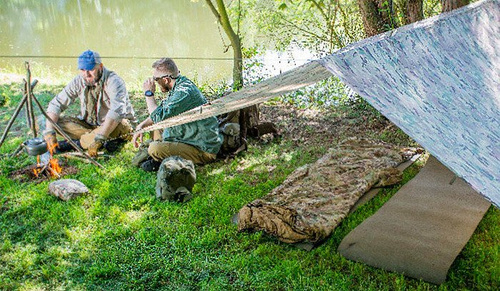 Helikon - Supertarp® Shelter Cape - 300 x 300 cm - Olivgrün - PO-STP-PO-02
