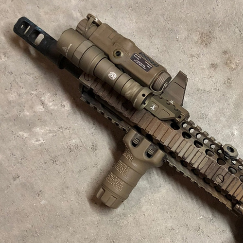 Unity Tactical - Feste Kornblende Fusion Backup Iron Sight - Schwarz - FUS-S2B