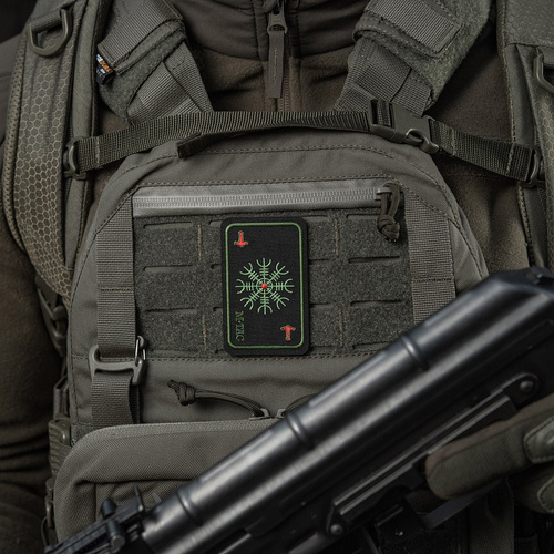 M-Tac – Helm of Terror Map Patch – Stickerei – Schwarz/Oliv – 51392201