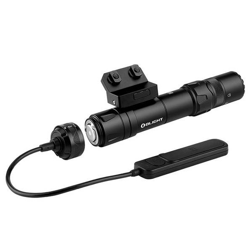 Olight - Odin GL M LED-Taschenlampe für Waffen mit Laservisier und M-LOK Halterung - 1500 Lumen - Grüner Laser - Schwarz