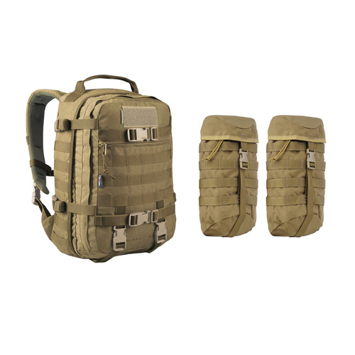 WISPORT - Sparrow 30 II Rucksack mit zwei Seitentaschen - 30 + 10 l - Coyote