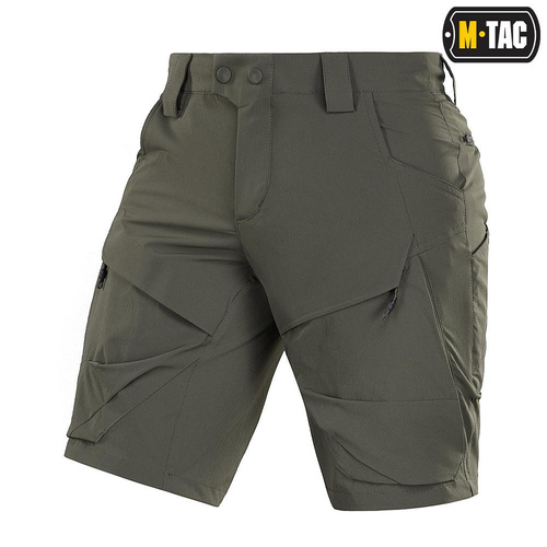 M-Tac - Taktische Shorts Rubicon Flex - 4-Way Stretch - YKK - Army Olive - 20070062