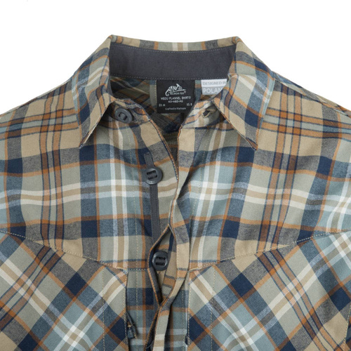  Helikon - Hemd MBDU Flannel Shirt® - Slate Blue Checkered - KO-MBD-PO-C0