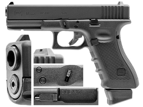 Umarex - Glock 17 Gen4 Replica Pistole - CO2 GBB - 2.6415