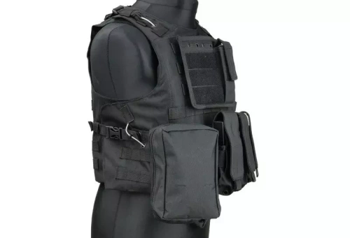 GFC Tactical - Taktische Weste FSBE AAV - Schwarz - GFT-18-000330