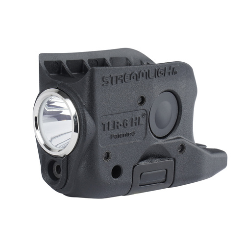 Streamlight - Taktische Waffentaschenlampe mit Laser TLR-6 HL - Glock 42/43 - Schwarz - L-69340