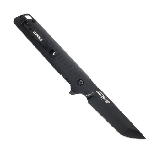Schrade - Steelhead Klappmesser - Schwarz - 1159314