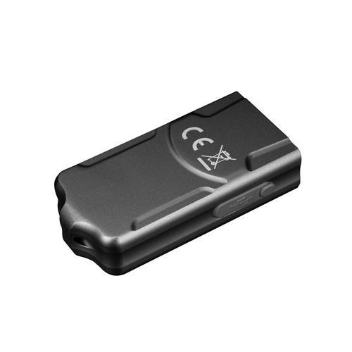 Fenix ​​​​- E03R V2.0 LED-Taschenlampe mit 400-mAh-Akku – 500 lm – Grau – E03R V2.0 Grau