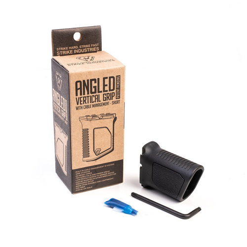 Strike Industries - M-LOK® Angled Vertical Grip - Kurz - Schwarz - SI-AR-CMAG-S