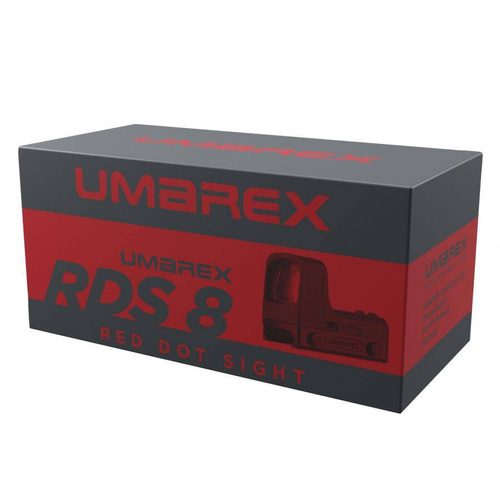Umarex - Rotes Zielfernrohr RDS 8 - Dot 8 MOA - Schwarz - 2.1038