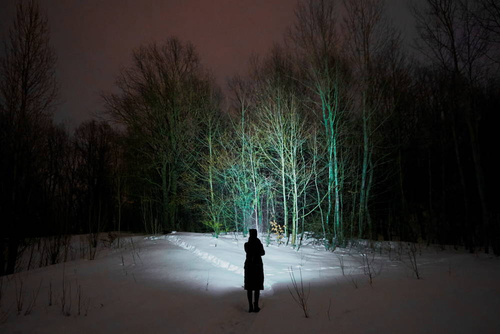 Armytek - Wiederaufladbare LED-Taschenlampe / Stirnlampe Elf C1 - Weiß Licht - 1000 lm - F05003C