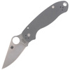 Spyderco - Para 3 G-10 Dunkelgrau Maxamet Plain-Messer - C223GPDGY