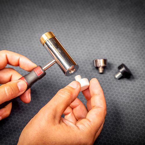 Real Avid - Accu-Punch Set mit Hammer - 17-teilig - Stahl - AVHPS