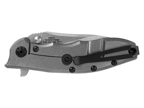 Zero Tolerance - Klappmesser ZT Hinderer 0562TI - CPM 20CV - Grau - 0562TI