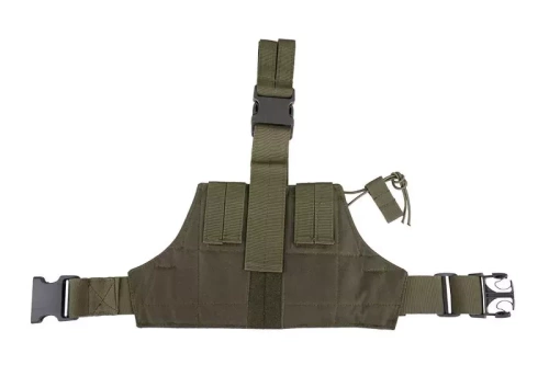 GFC Tactical - Oberschenkelpaneel - MOLLE - Nylon - Olive - GFT-19-009686