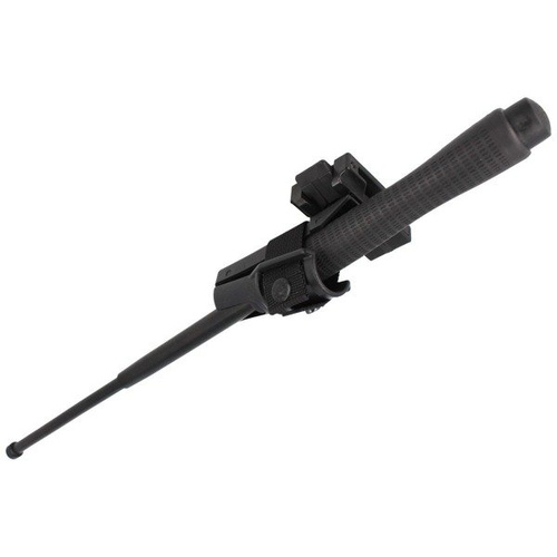 ESP - Gehärteter, erweiterbarer Schlagstock mit Halter - 21" - Ergonomischer Griff - Schwarz - EXB-21HE BLK BH-54