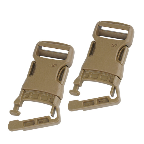 Tasmanian Tiger - SR 25 Safety QA Schnallen - 2 Stück - Coyote Brown - 7278.346