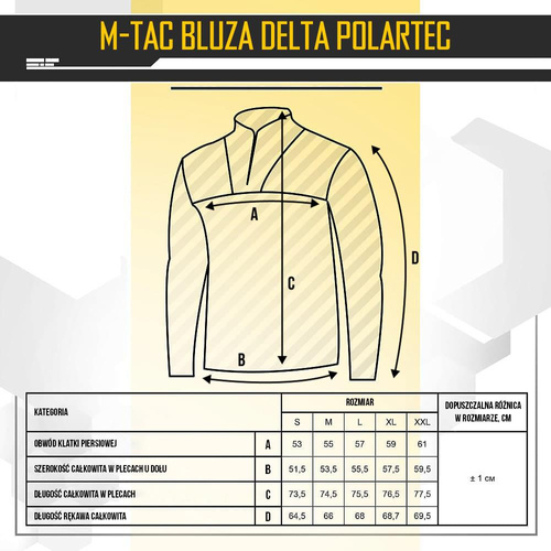 M-Tac - Fleecejacke Delta Polartec - Dark Navy Blue - 70016015