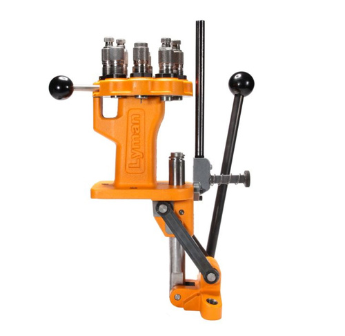 Lyman - Rotationsmunitionsbearbeitungspresse Brass Smith All-American - 8-Stationen - Orange - 7040750