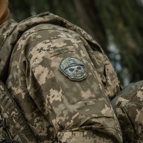 M-Tac – Emoji-Patch Nr. 4 Schnurrbart – PVC 3D – Camo – 51353504