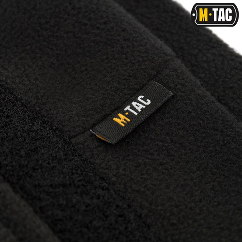 M-Tac - Wintermütze mit Patchpanel Watch Cap Elite - Fleece - Schwarz - 40017002
