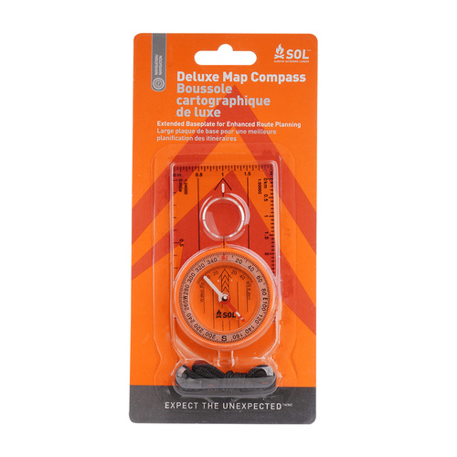 SOL - Deluxe Map Compass - 0140-0028
