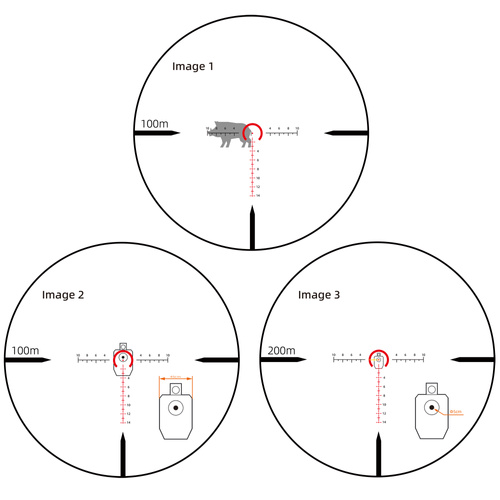 Vector Optics - LPVO Zielfernrohr Tauron 1-6x24 SFP - VTA-9 MIL - Schwarz - SCFF-63