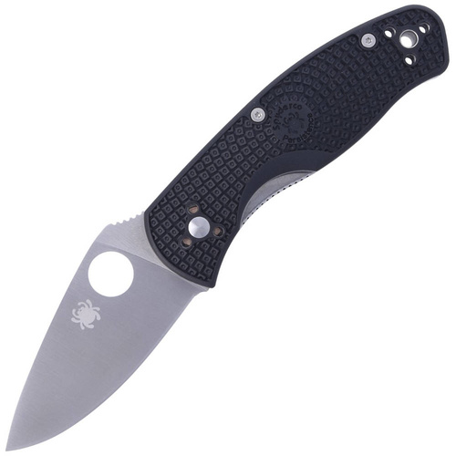 Spyderco - EDC-Messer Persistence Lightweight FRN Schwarz - Satin PlainEdge - Schwarz - C136PBK