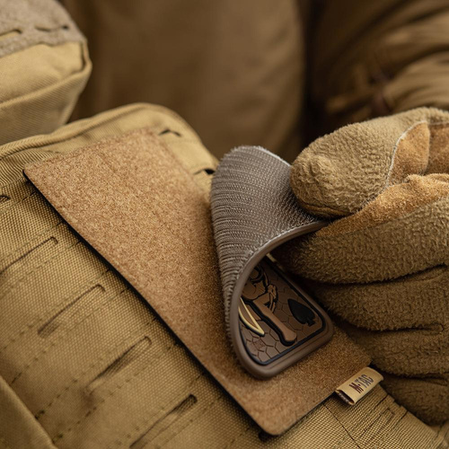 M-Tac - Moralabzeichen - Molon Labe Ace Jacquard - Coyote / PVC - 51127005