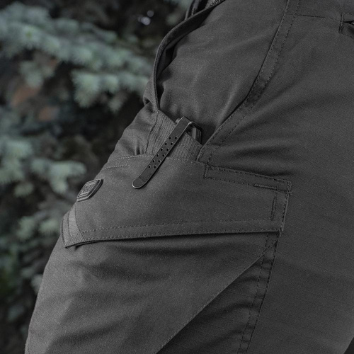 M-Tac - Aggressor Tactical Shorts - Polycotton - Rip-Stop - Schwarz - 20018002