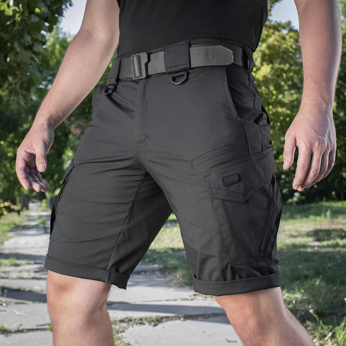 M-Tac - Aggressor Gen.II Flex Tactical Shorts - Polycotton - Schwarz - 20014002
