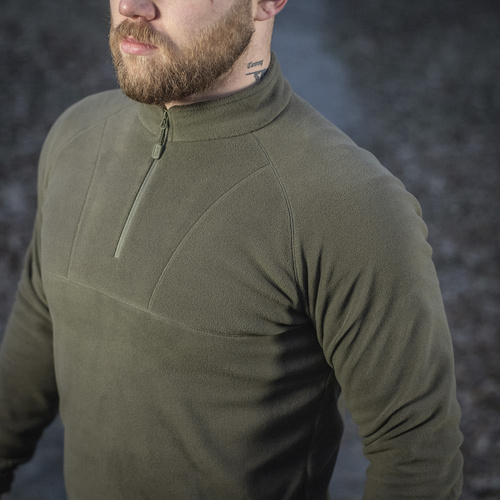 M-Tac - Militär-Fleece Delta Polartec Cardigan Raglan - Dark Olive - 70022048