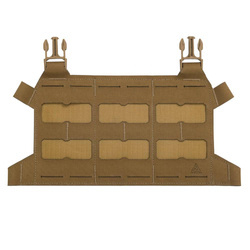 Direct Action - Frontplatte mit skelettierter Plattenträgerklappe Skeletonized Plate Carrier Flap - Coyote Brown - PC-SKFP-CD5-CBR