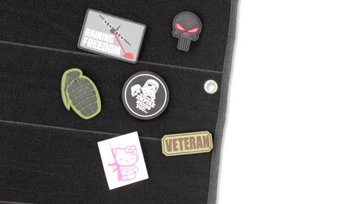 4TAC - Display Panel für Klettaufnäher - 100 x 70 cm - Schwarz