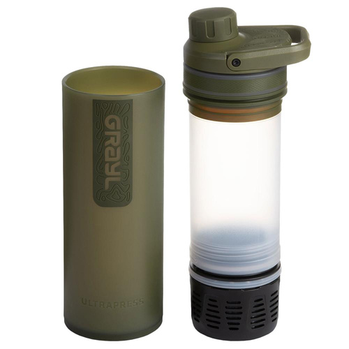 Grayl - Wasserfilterflasche UltraPress - 500 ml - Olive - 500-ODG