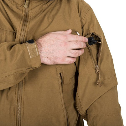 Helikon - Cougar® QSA™ + HID™ Jacke - Soft Shell Windblocker - Schatten Grau - KU-CGR-SM-35