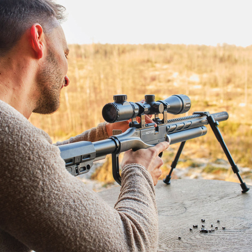 Umarex - Luftgewehr PCP UX Notos Karabiner Set - 4,5 mm - Schwarz - 2.4328