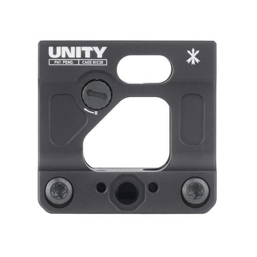 Unity Tactical - Halterung FAST Micro Footprint - Picatinny - Aluminium - Schwarz - FST-MICB