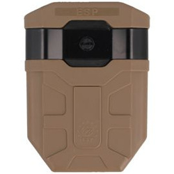 ESP - MOLLE-Schwenkbarer Kunststoffhalter für AK-Magazin - UBC-02 Halterung - Khaki - MH-14-AK KH