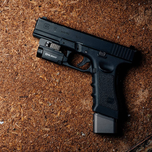 Olight - Waffenlicht mit Laservisier BALDR RL MINI - 600 lumens - Black