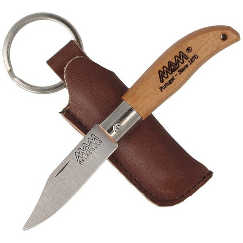 MAM - Klappmesser Iberica Mini - Helles Buchenholz 45 mm - 2001-LW