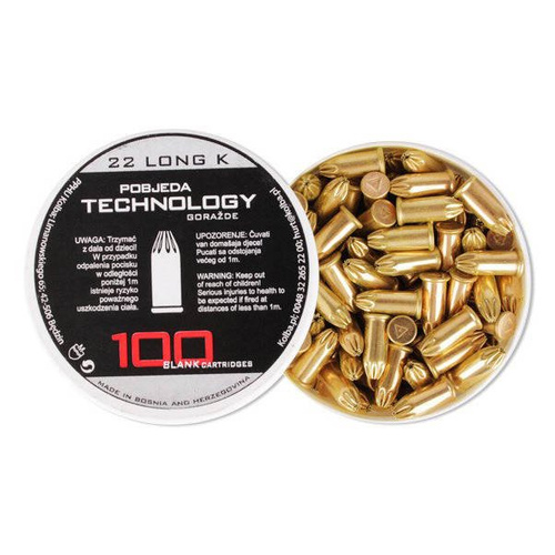 PTG - Platzpatronen Kal. 6 mm lang - 100 Stück - 199-001