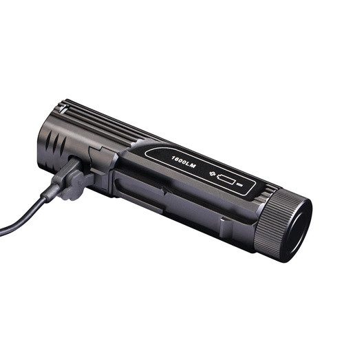 Fenix - LED-Fahrrad-Taschenlampe mit Akku BC26R - 1600 Lumen - 5000 mAh
