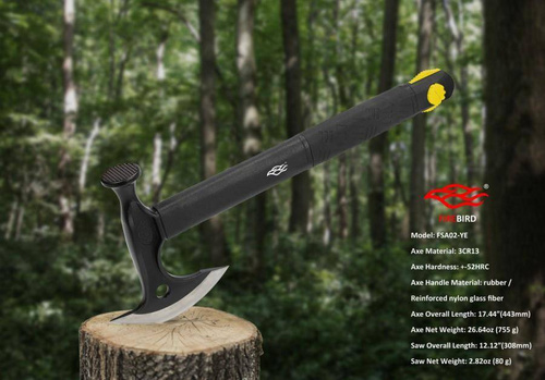 Ganzo - Firebird Axt - FSA02-YE - Schwarz - 265-201