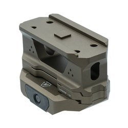 Strike Industries - Low-Profile-Visier Riser - Flach dunkle Erde - SI-T1-RISER-FDE