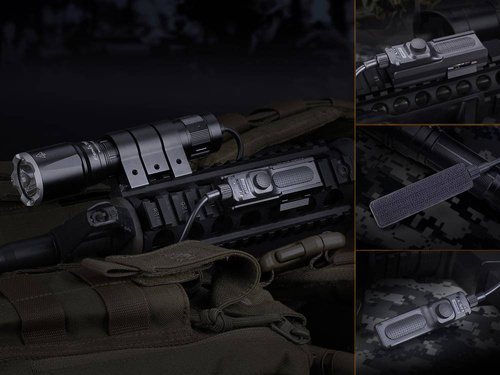 Fenix - Gel-Schalter für taktische Taschenlampe - 29 mm - AER-05