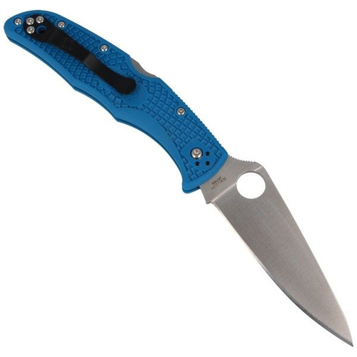 Spyderco - Endura® 4 FRN flach geschliffenes blaues Messer - C10FPBL