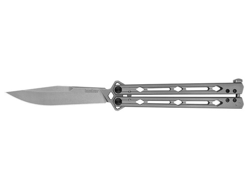 Kershaw - Lucha Butterfly-Messer - 14C28N - Silber - 5150
