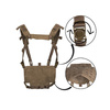 Mil-Tec - Lekka kamizelka Chest Rig - Czarna - 13530402