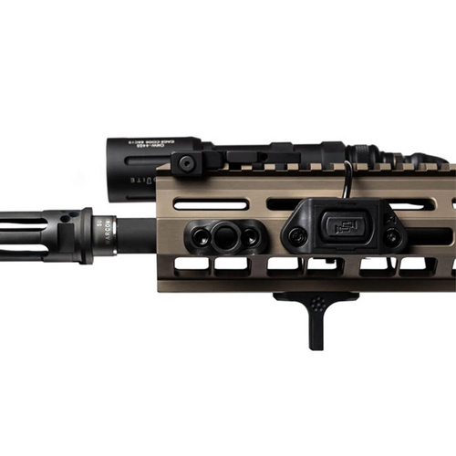 Unity Tactical - Schienenhalterung M-LOK für ModButton Lite Montagesatz - Schwarz - MBL-MLOK-BLK